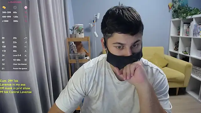 Show de Tomguys na webcam