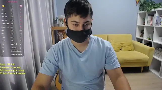 Show de Tomguys na webcam
