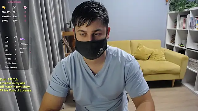 Show de Tomguys na webcam