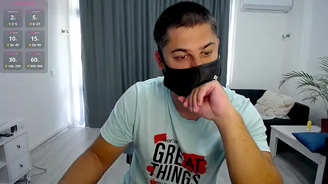 Show de Tomguys na webcam