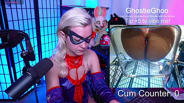 GhostieGhoo Шоу с уебкамера
