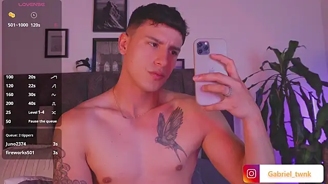 Show modela I_Gabriel na web-kameri
