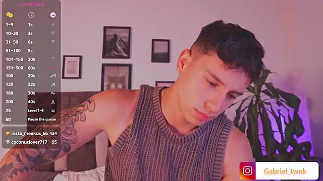 Show modela I_Gabriel na web-kameri