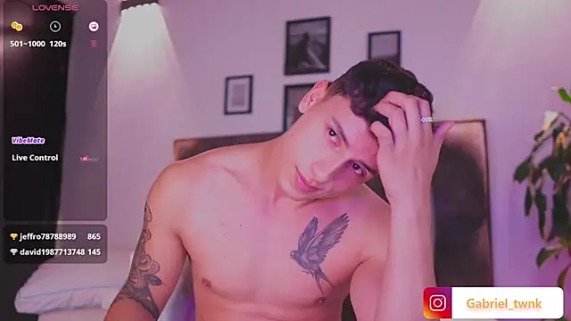 I_Gabriel Adlı Modelin Web Kamerası Şovu