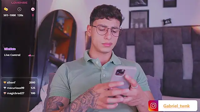 Show de I_Gabriel na webcam