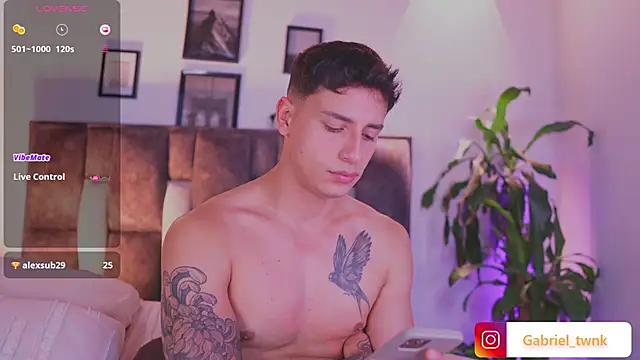 Show modela I_Gabriel na web-kameri