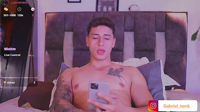 Show de I_Gabriel na webcam