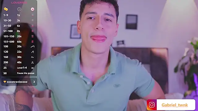 I_Gabriel Adlı Modelin Web Kamerası Şovu