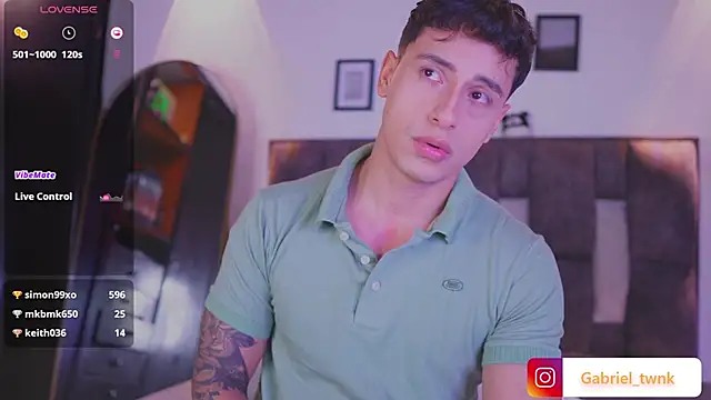I_Gabriel Adlı Modelin Web Kamerası Şovu