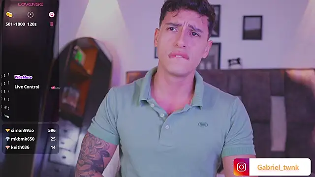 I_Gabriel Adlı Modelin Web Kamerası Şovu