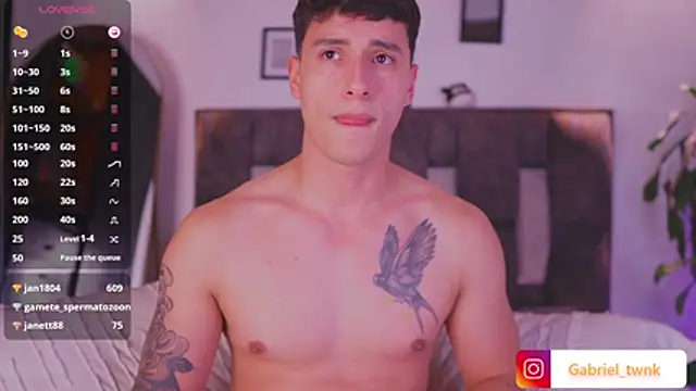 Show de I_Gabriel na webcam