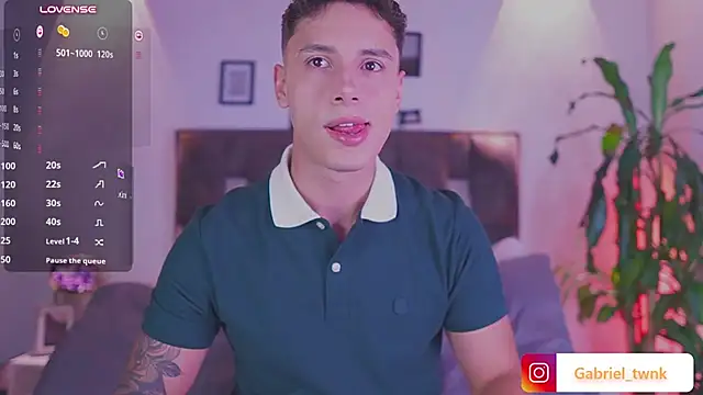 Show de I_Gabriel na webcam