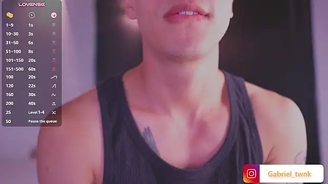 Webkamerová show I_Gabriel