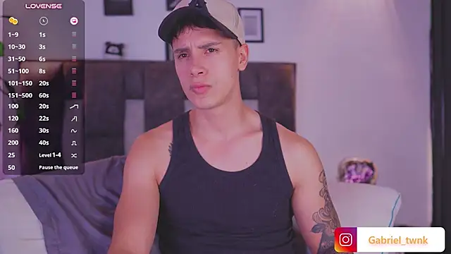 Show modela I_Gabriel na web-kameri