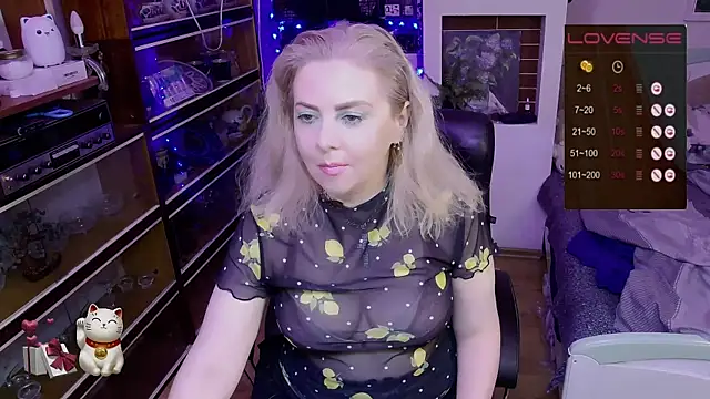 Delicecat Show in webcam