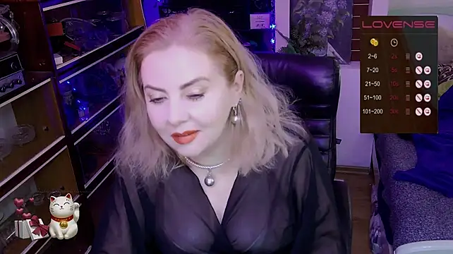 Show de Delicecat na webcam