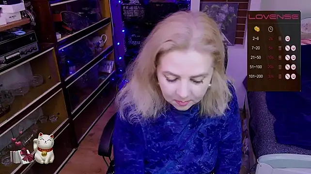 Delicecat Show in webcam