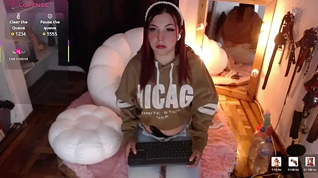 Show modela alissia_kent na web-kameri