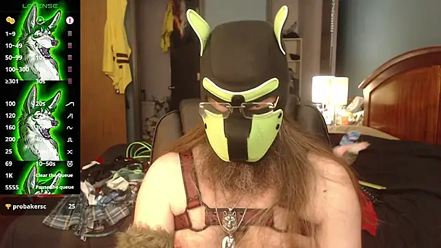 kinkywolf429 Pertunjukan Webcam