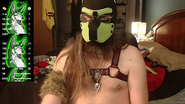 kinkywolf429 Adlı Modelin Web Kamerası Şovu