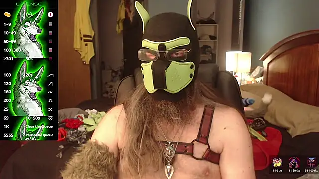 kinkywolf429 Pertunjukan Webcam