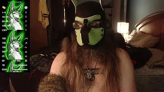 Webkamerová show kinkywolf429