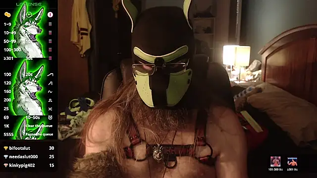 Pokazy przed kamerką – kinkywolf429