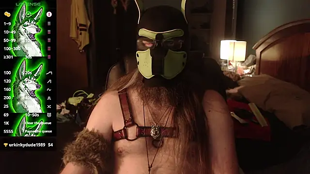 הופעת וובקאם של kinkywolf429