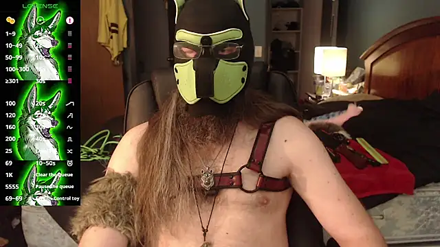 kinkywolf429 Adlı Modelin Web Kamerası Şovu