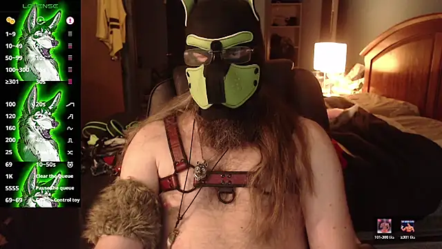 Webkamerová show kinkywolf429