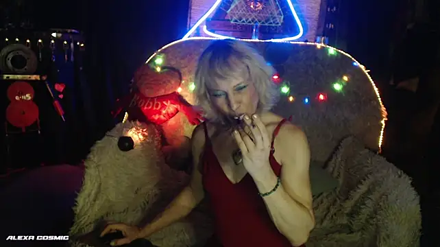 Alexa_Cosmic Pertunjukan Webcam