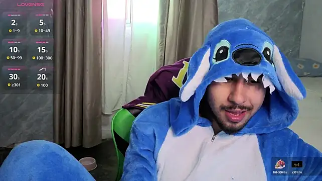 Show de Daiki_Jack na webcam