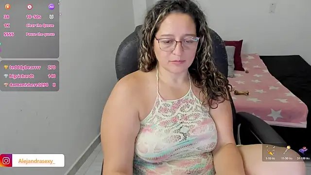 Chat XXX ao vivo de alejandra_milf_