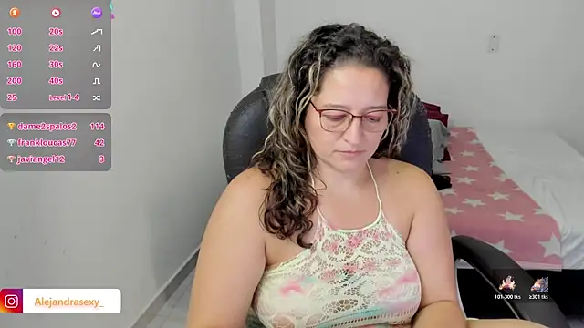 Chat XXX ao vivo de alejandra_milf_