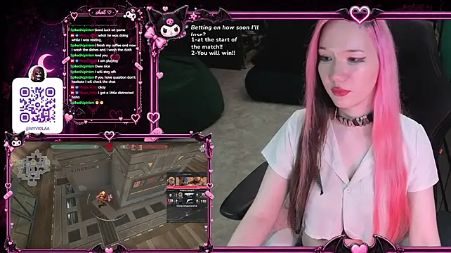 Maya_Viola élő XXX-chatje