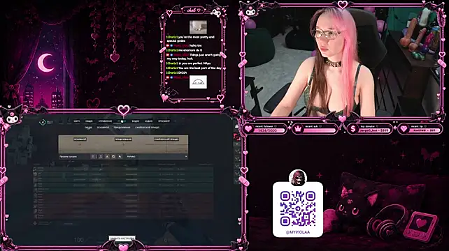 Maya_Violaのウェブカメラショー