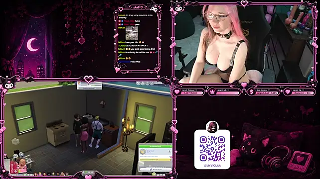 Maya_Viola Webcam Show