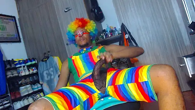 Show de bigdickxblackx na webcam