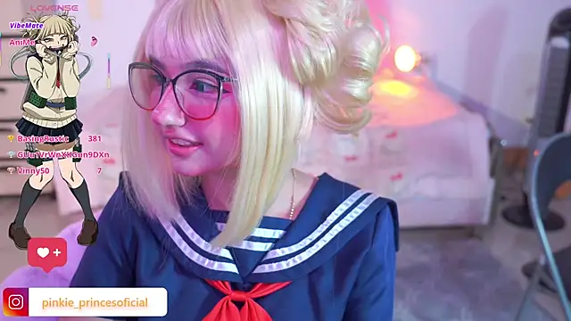 Pinkie_Princes Show in webcam