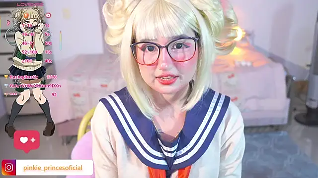Pinkie_Princes Show in webcam