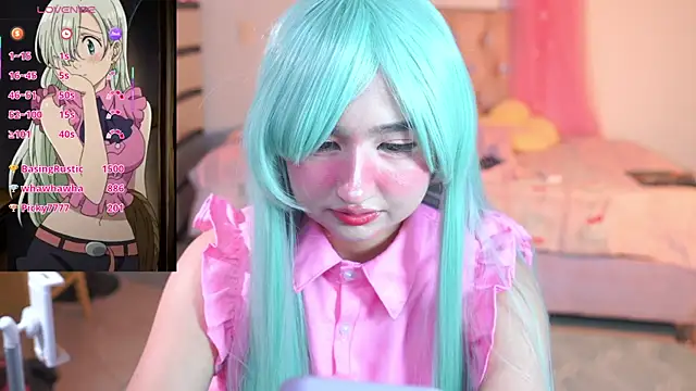 Show de Pinkie_Princes na webcam