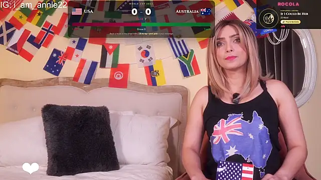 annie22love Adlı Modelin Web Kamerası Şovu