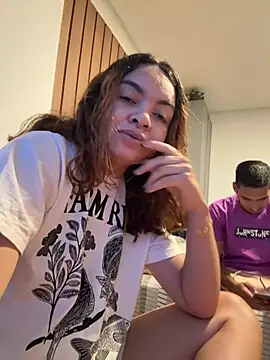 Show de Isadora7 na webcam