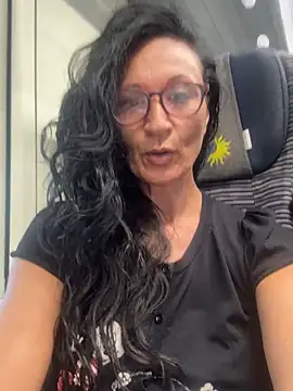Show de Luna-77 na webcam