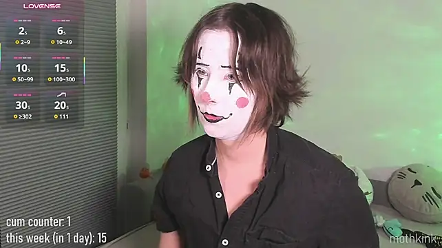 Show de mothkink na webcam