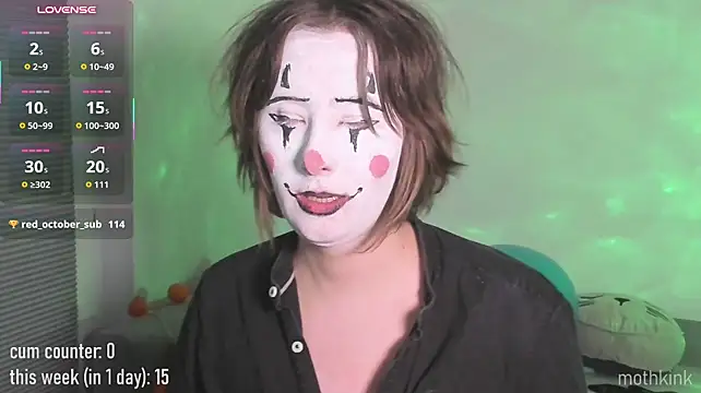 Show modela mothkink na web-kameri
