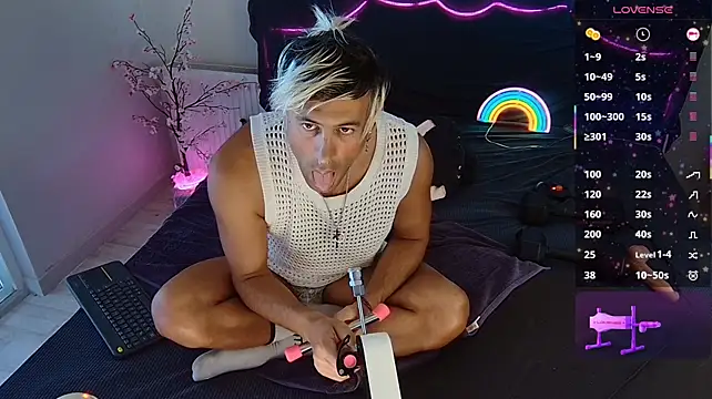 Show de madmaxxx1989 na webcam