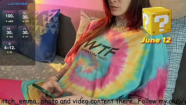 Czat XXX na żywo – Witch_Emma