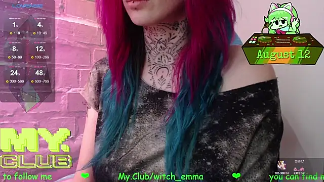 แชท XXX สดของ Witch_Emma