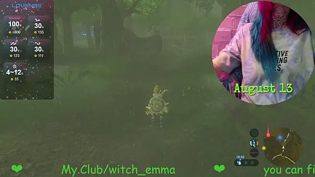 Pertunjukan Kamera Web Witch_Emma